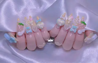 ネイル 長さだし専門店 M2　rikaのネイルデザイン