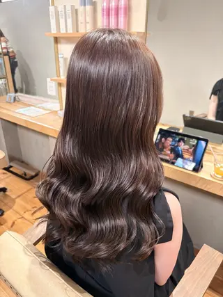 ロング プルシールエクステ/ ハイトーン/ブリーチのヘアスタイル