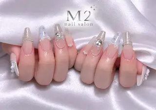 ネイル 長さだし専門店 M2　rikaのネイルデザイン