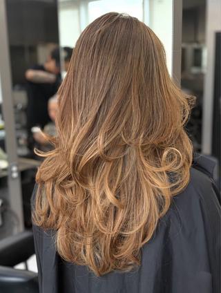 ロング Kotomi 🇺🇸💋のヘアスタイル