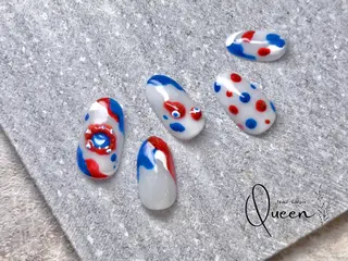 ネイル Queennail 北堀江AYAのネイルデザイン