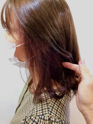 ミディアム 佐藤 悠生 メンズパーマ.カットのヘアスタイル