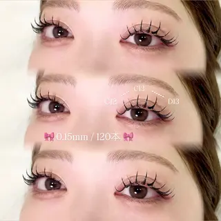 マツエク・マツパ 大阪福島🎀るのん 韓国束感マツエク🧁のマツエク・マツパデザイン