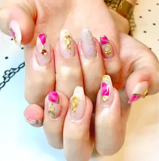ネイル nailist cocoのネイルデザイン