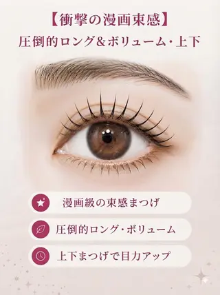マツエク・マツパ foisalon 新宿西口店のマツエク・マツパデザイン