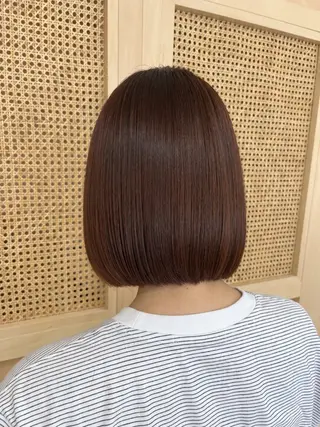 カラー 吉元 結衣佳のヘアスタイル