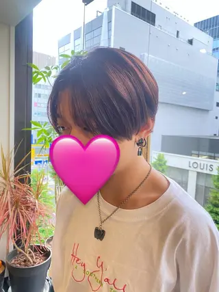 ショート メンズ ️🩵千葉 桃花️🩵のヘアスタイル