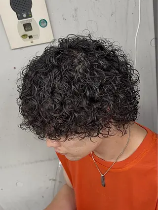 パーマ メンズ 【OVARL】武田 まなみのヘアスタイル