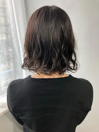 ミディアム パーマ 吉田一輝 外国人パーマのヘアスタイル
