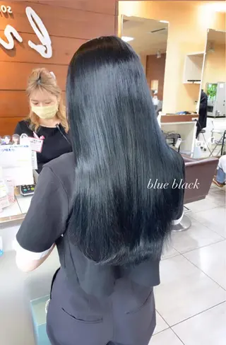 ロング レイヤー/艶髪カラー 森本くるみのヘアスタイル