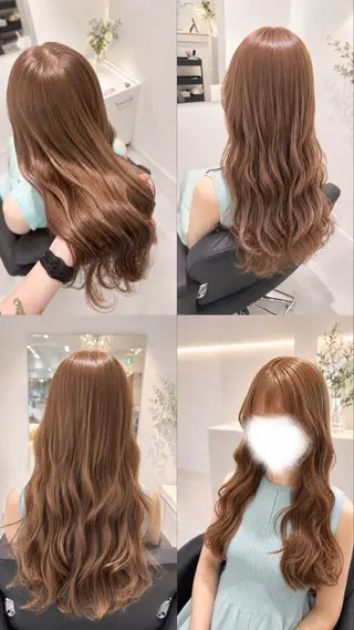 ロング Emuest心斎橋 SAKIのヘアスタイル