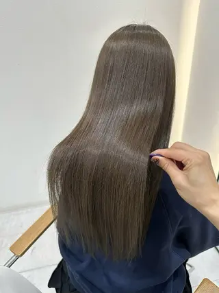 ロング カラー 福田 れん/個室 透明感/艶髪のヘアスタイル