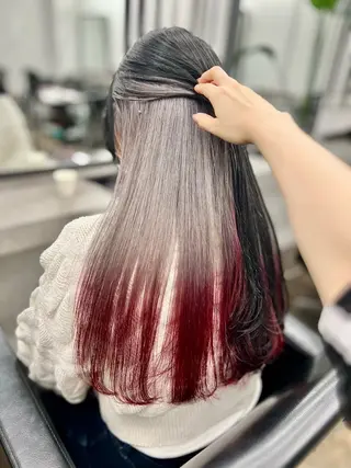 ロング カラー 透明感カラー特化🫧 🦋栗原🦋のヘアスタイル