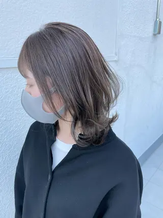 ミディアム peige 斉藤✨大人ヘアー✨のヘアスタイル