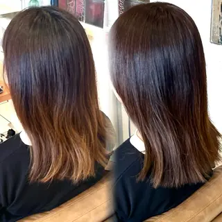 ミディアム 🫧艶 ×透明感🫧 吉田 陽菜のヘアスタイル