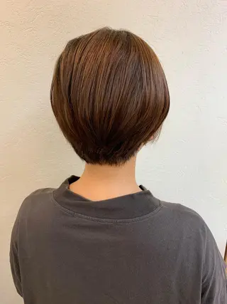 ショート 高橋 沙希のヘアスタイル
