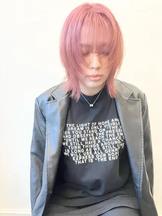 セミロング カラー HARU//原宿🤍 リピート率NO.1のヘアスタイル