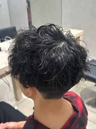 パーマ メンズ 【🎀推しカラー × 艶髪】小池 雪奈のヘアスタイル