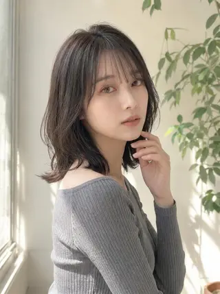 ミディアム 武蔵小山駅４分✨ サナ【モデル様募集中のヘアスタイル