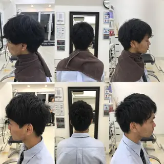 ショート メンズ 吉原 頌平のヘアスタイル