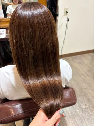 ロング 宇井 沙世子のヘアスタイル