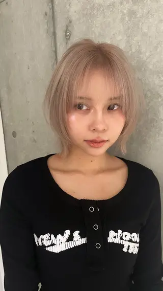 ショート 堀 風城のヘアスタイル
