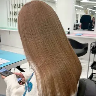 ロング カラー ヘアアレンジ 🧸ミルクティー特化 🧸MASAKIのヘアスタイル