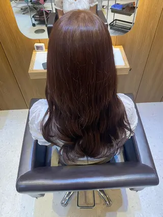 ロング カラー ❤️【暖色カラー】/ HARUKA🍒❤️のヘアスタイル