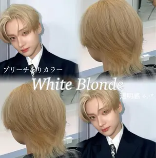 カラー 韓国風トレンドカラー 🩶RINA🩶のヘアスタイル