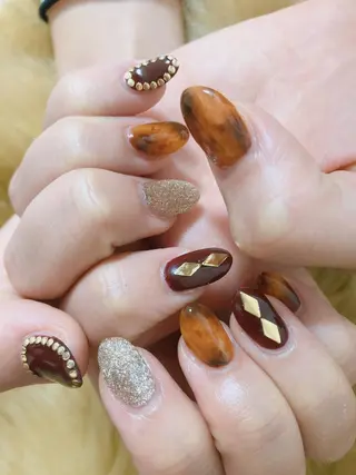 ネイル kiki nail &brow二子玉川のネイルデザイン