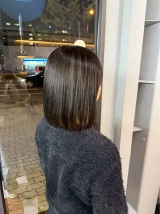 ミディアム ナチュラル*艶* 蒲生四丁目*山保美月のヘアスタイル