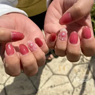 ミディアム ネイル SalonPrima 西院Nail&Eyeのネイルデザイン