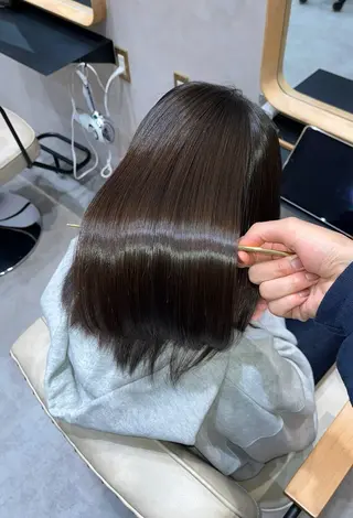 ミディアム 縮毛矯正/髪質改善 /艶髪特化/こうめいのヘアスタイル