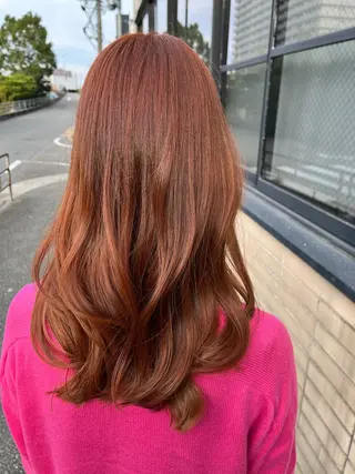 ロング カラー 古川 尚実のヘアスタイル