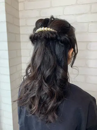 ヘアアレンジ 秋葉 万柚子のヘアスタイル