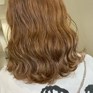 ミディアム カラー 清村 和音のヘアスタイル