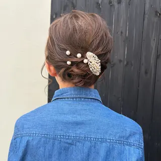 ヘアアレンジ 松本 茜のヘアスタイル
