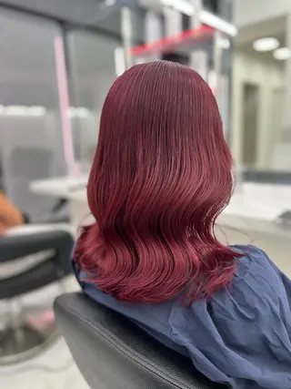 ショート カラー 💖似合わせカラー ブリーチ💖レイヤーのヘアスタイル