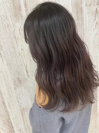ロング カラー Oopsレイヤー 加藤澄都のヘアスタイル