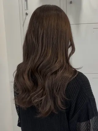 カラー recipe la couleurちずのヘアスタイル