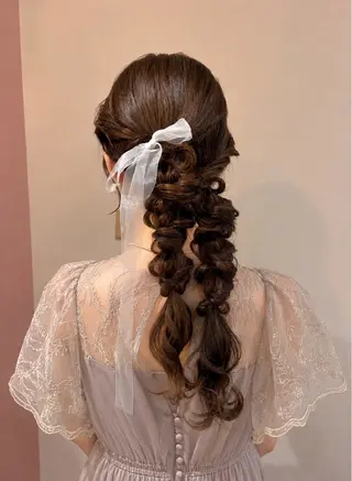 ヘアアレンジ Mila Makiのヘアスタイル