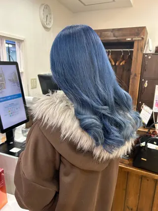 ロング カラー 🦋メンズカット/パ ーマモデル紀輔🦋のヘアスタイル