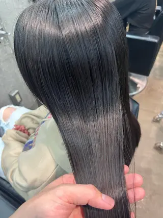 セミロング カラー 髪質改善✨艶髪✨ 古寺隆佑のヘアスタイル