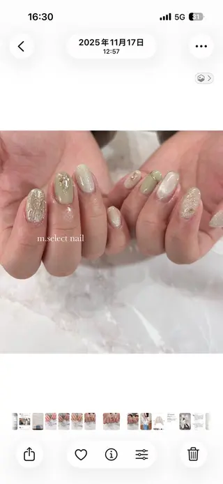 ネイル m.select nailのネイルデザイン