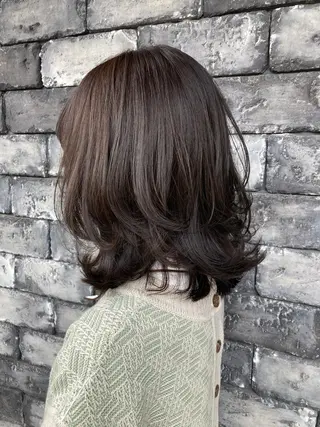 ミディアム カラー ✂️似合わせの魔術師 石田一樹✂️のヘアスタイル