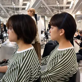 ショート ❤️ショートカット ・顔周りカット❤️のヘアスタイル