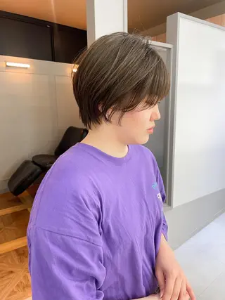 ショート 緒方リエ 時短ショート・ボブのヘアスタイル