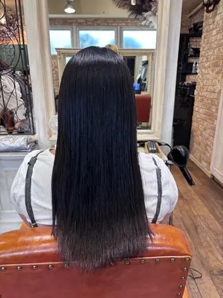 ロング 田尾 凌雅のヘアスタイル