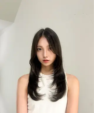 ロング レイヤー/韓国ヘア yunaのヘアスタイル