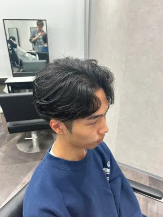 ミディアム メンズ 🐠メンズ特化🐠 井上風冴のヘアスタイル